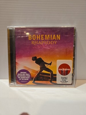 Bohemian Rhapsody Soundtrack (CD, 2018) With Poster - NEW & SEALED