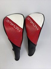 Lot Of 2 TaylorMade GOLF STEALTH 2 HYBRID RESCUE HEADCOVER HEAD COVER