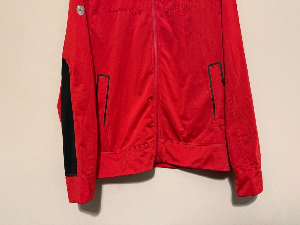 🏁 Puma Scuderia Ferrari Track Jacket Mens Large Red Full Zip View 4