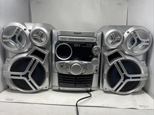 Retro Panasonic SA-AK320 Works 5 CD Dual Cassette Radio Home Stereo System