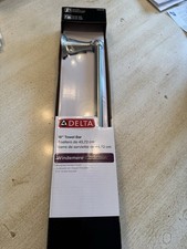 Delta Brushed Nickel Finish 18 Towel Bar