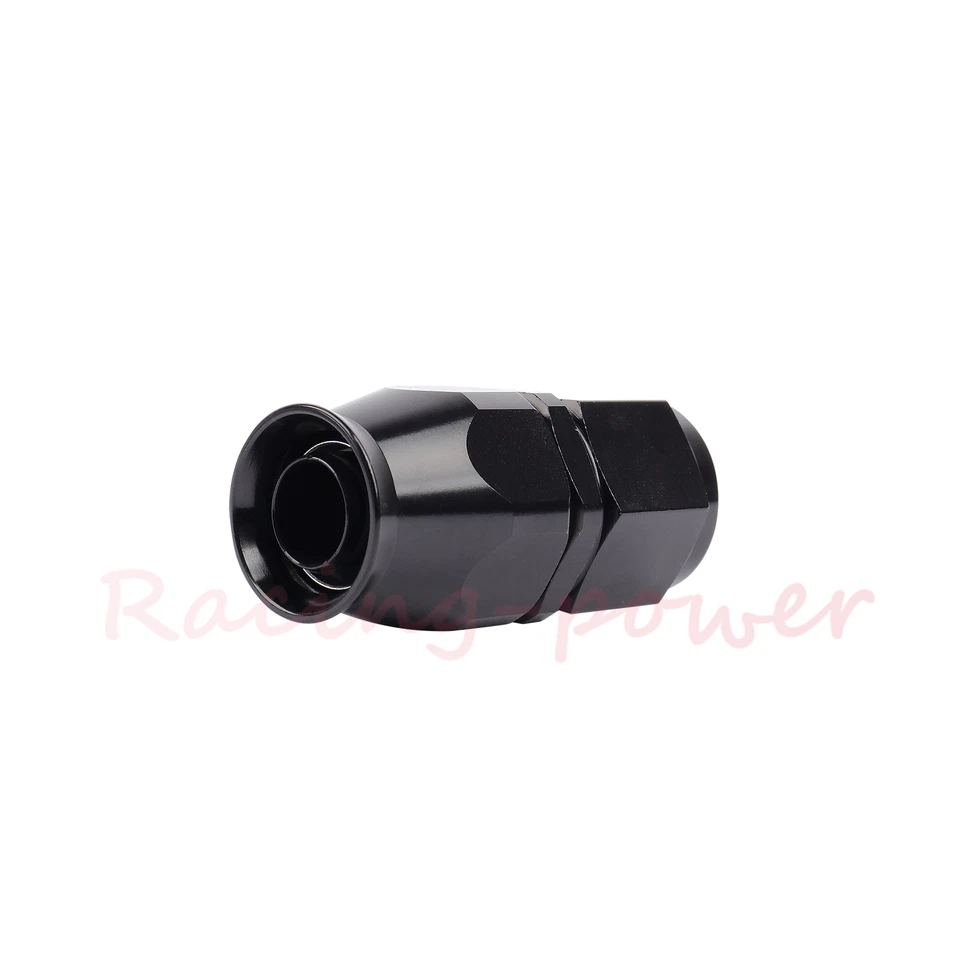 PSR PTFE Hose End Fitting 8AN Female Straight Fits For PTFE Fuel Hose Line - Image 3 of 4