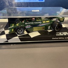 Minichamps 1/43 scale Lotus Ford 79 Italian GP 1979 - Mario Andretti