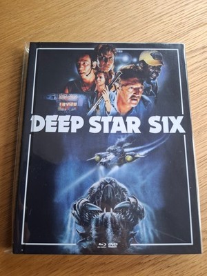 DEEP STAR SIX / Mediabook, Erstauflage / Blu-ray + DVD