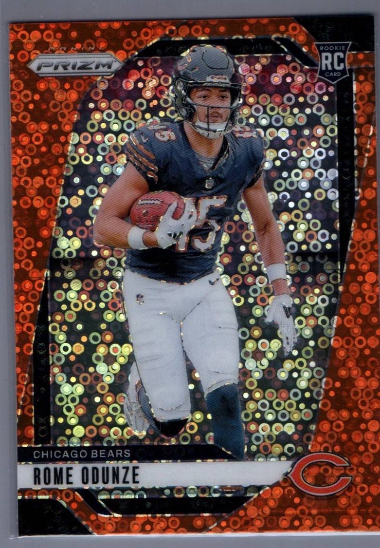 2024 Panini Prizm Rome Odunze Disco #385 RC Rookie