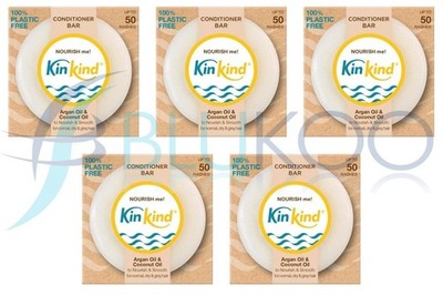 KinKind Nourish Me Conditioner Bar - 40g (5er Pack)