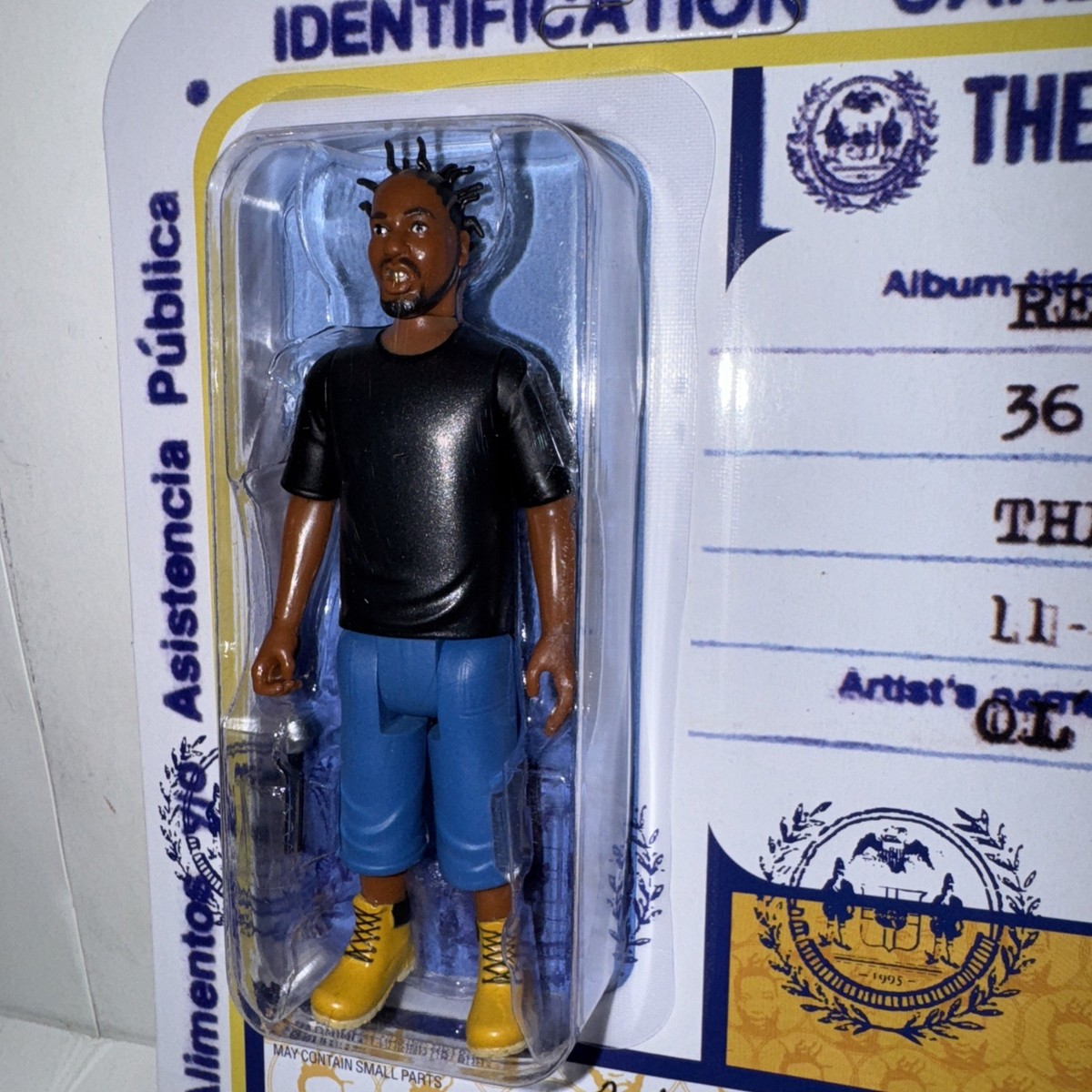 O.D.B Super 7 Action Figure ReAction ODB Ol' Dirty Bastard Wu Tang