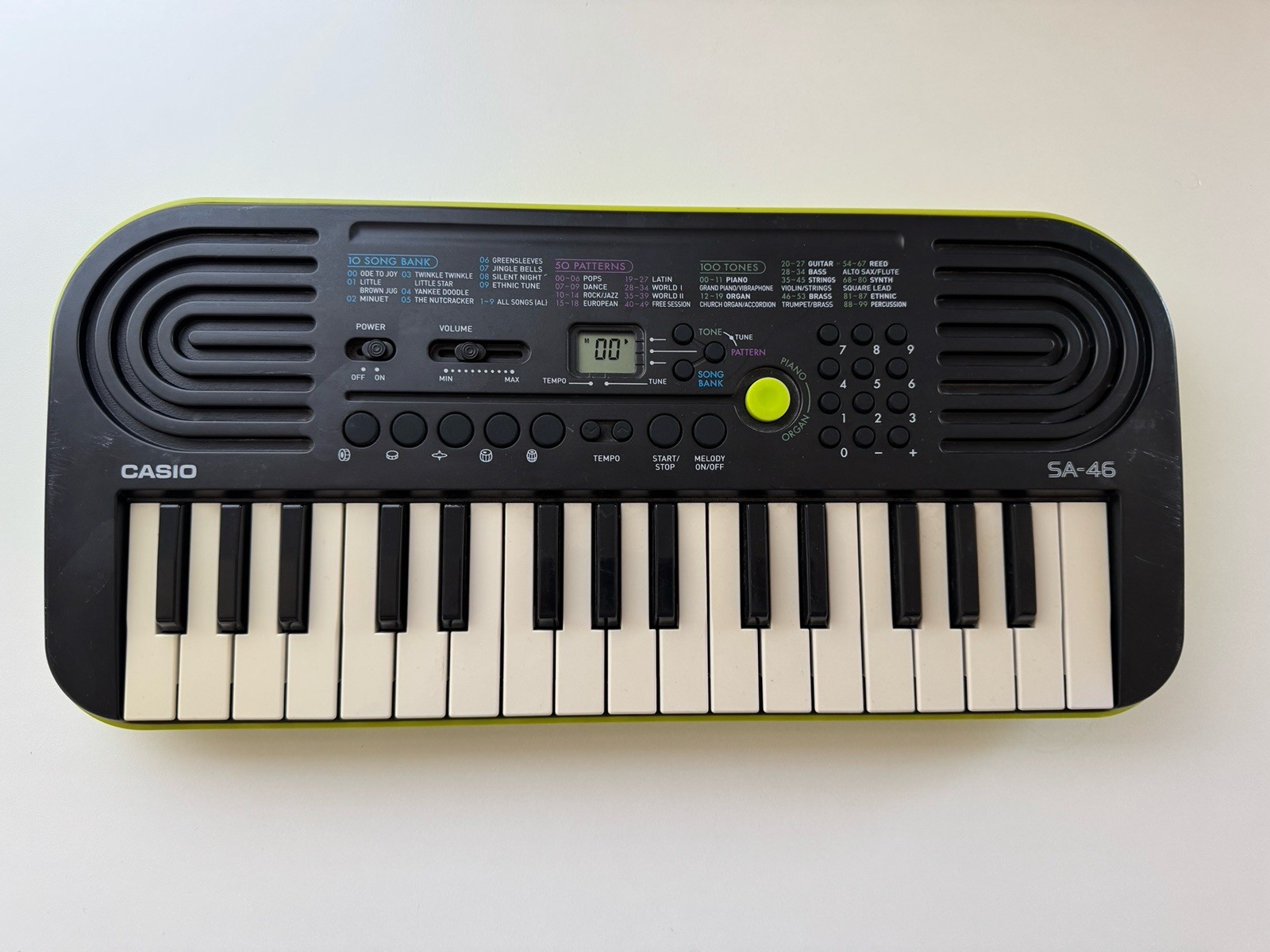 Piano 100 Tones 50 Rhythms Tested