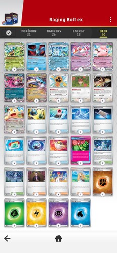 Raging Bolt ex Pokemon TCG Pre Built Deck - Tournament/Rotation-Ready 2026
