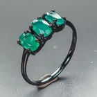 Jewellery ring Natural Onyx Ring 925 Sterling Silver Size 7 /R473243