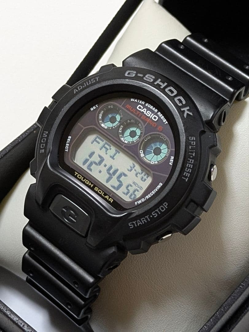 新品G‐SHOCK GW‐6900U‐１ＪＦ CASIO G-SHOCK GW-6900U-1JF Black Resin Men's w/Box Wrist Watch