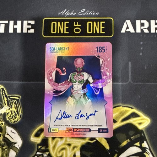 Bo Jackson Battle Arena Update BGA-15 Sea-Largent Gum Auto SSP Steve Largent
