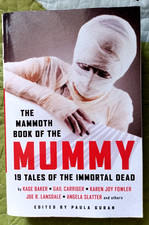 THE MAMMOTH BOOK OF THE MUMMY By Paula Guran [TRADE PAPERBACK] VERY GOOD