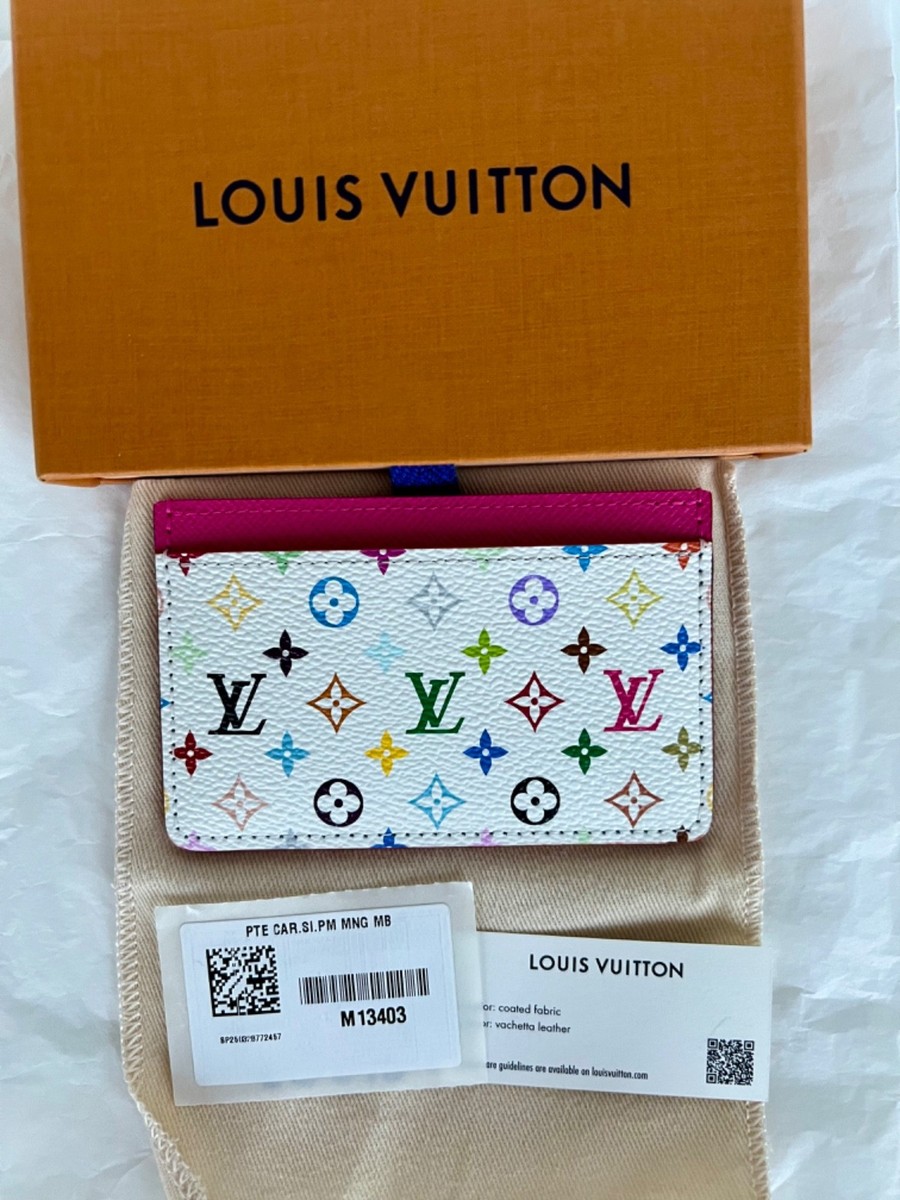 Louis Vuitton x Murakami 2025 LV x TM Card Holder Multicolor
