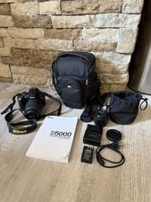 Nikon D5000 Digital SLR Camera Bundle 18-55mm Lens /50mm Lens Charger Bag