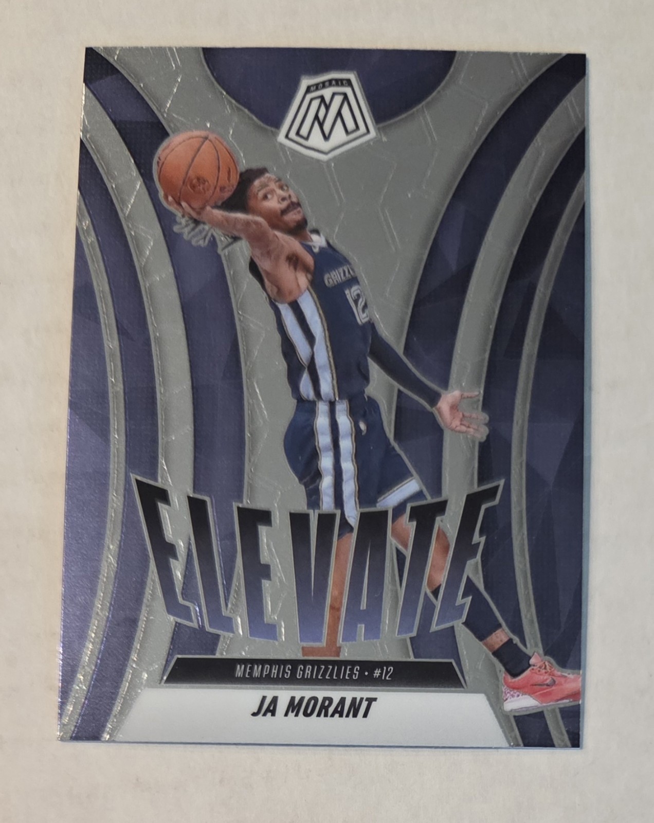 JA MORANT 2024-25 Panini Mosaic - Elevate #1 Grizzlies All-Star ROY
