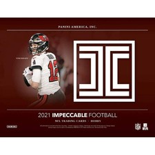2021 Panini Impeccable Football Hobby FACTORY BOX SEALED NEW 21PAFIMP