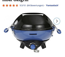Campingaz Party Grill 400 CV Gasgrill 50 mbar tragbar blau/schwarz mit …
