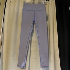 Zella Yoga Studio Live In High Waist Leggings Small Pockets Blue Thistle NWT