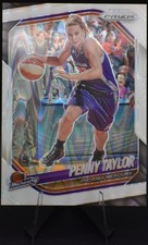 2025 Panini Prizm WNBA #30 Penny Taylor White Seismic & BASE CARD - Mercury