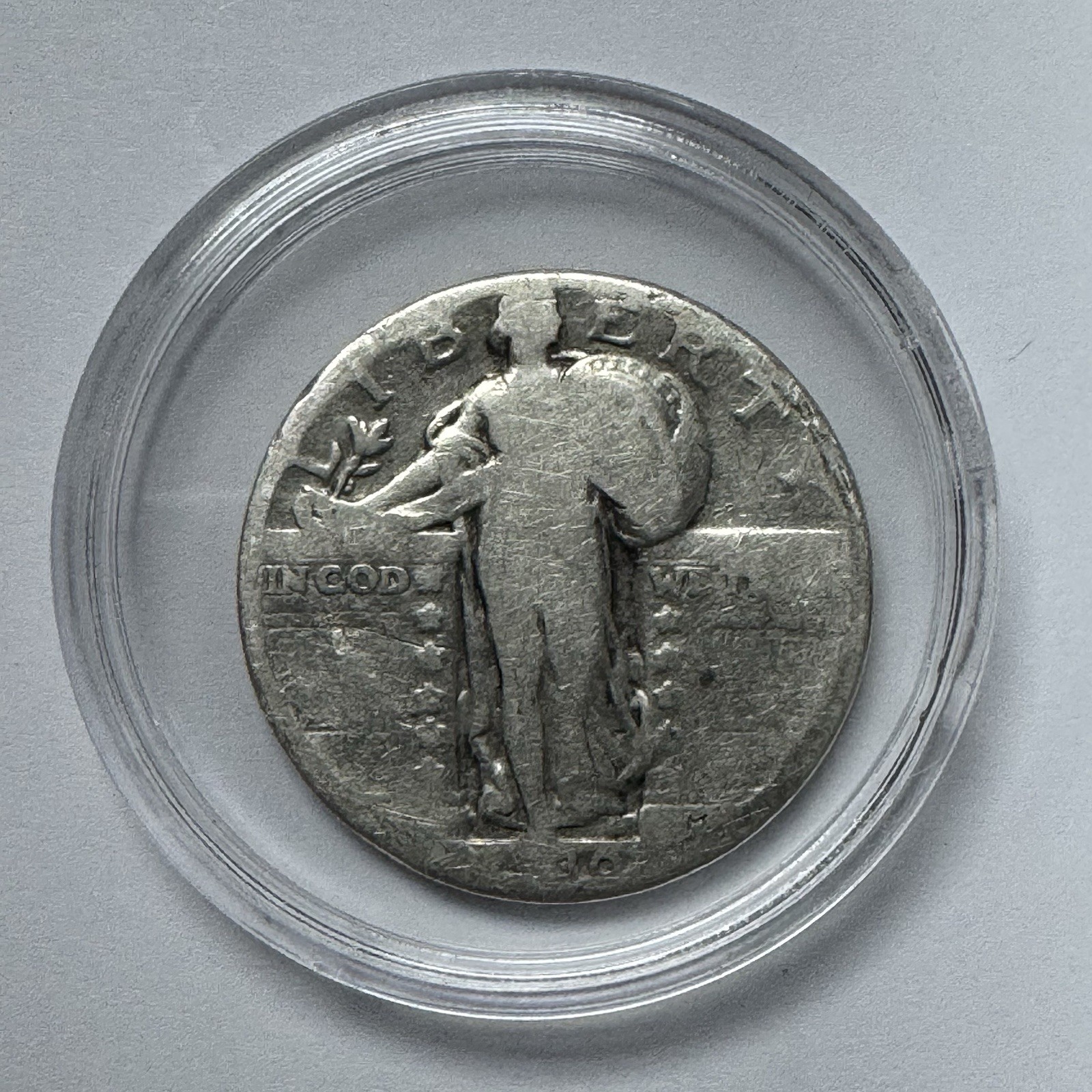 1930 Standing Liberty Quarter 25 Cent Silver US Coin