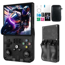 R36MAX Retro Handheld Game Console, 4.0 Inch IPS HD Screen Retro Gaming Conso...