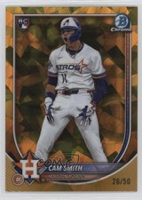 2025 Bowman Chrome Sapphire Edition Image Variation Gold 26/50 Cam Smith 11o2