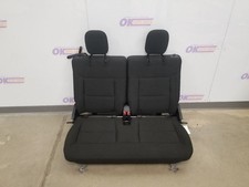 22 2022 Ford Explorer Xlt Rear Third Row Manual Seat Set Black Cloth