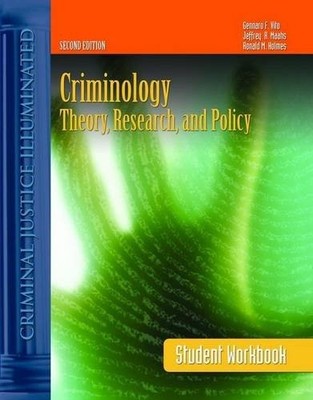 SSG- CRIMINOLOGY 2E STUDENT WORKBOOK By Vito *Excellent Condition*