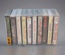 Country Music Cassette Lot Vintage 90's Disney, Streisand, Reba, Alabama - New