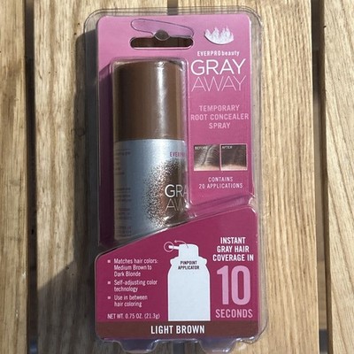 Everpro Gray Away Root Cover Up Spray 0.75oz - Lightest Brown/Medium Blonde