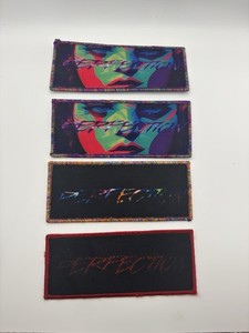 “Perfection” Printed Rectangular Patch Pack Lot of 4 AIRSOFT