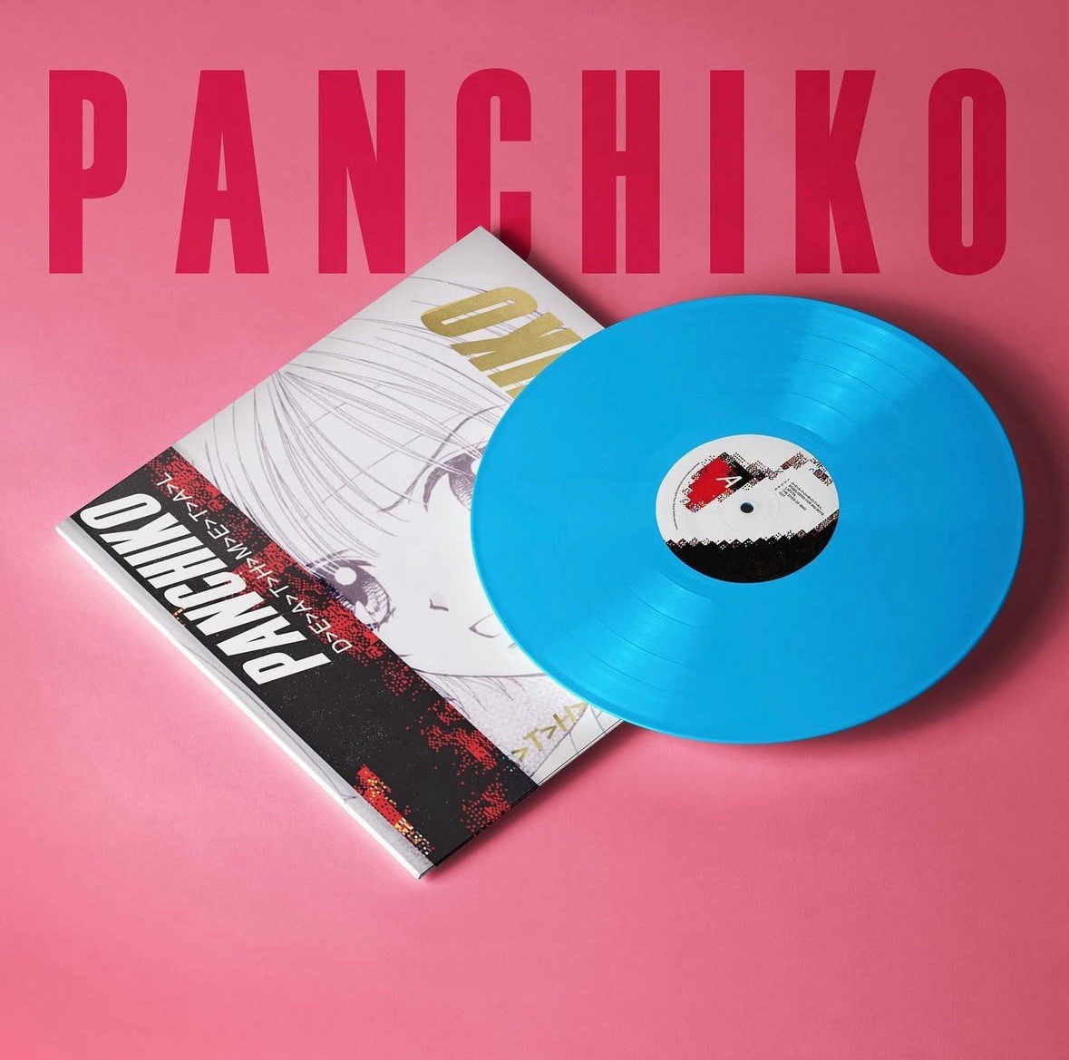 Panchiko DEATHMETAL SIGNED Blue Vinyl with Gold Foil + Obi Strip