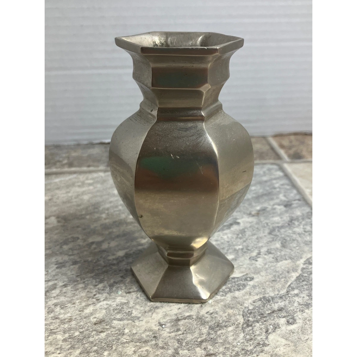 Silver Hexagonal Vases for sale | eBay