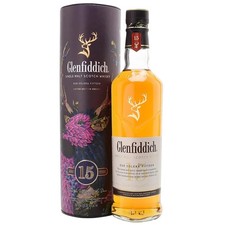 Glenfiddich 15 Year Old Single Malt Scotch Whisky 70cl