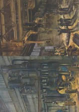 Riesa Gröditz Lot 6 AK 1925 Lauchhammer Hütte Fabrik Stahl Sachsen 2603126