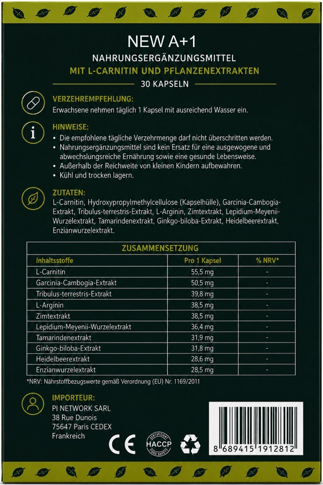 A+1 HHSs 디톡스 30개입 정품, DHL 빠른 배송 4