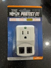 Tripp Lite Notebook Surge Protector Wallmount Direct Plug In 1 Outlet RJ11