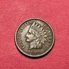 (1) Beautiful Antique 1889 Indian Head Cent/Penny XF-EXTRA FINE DETAIL