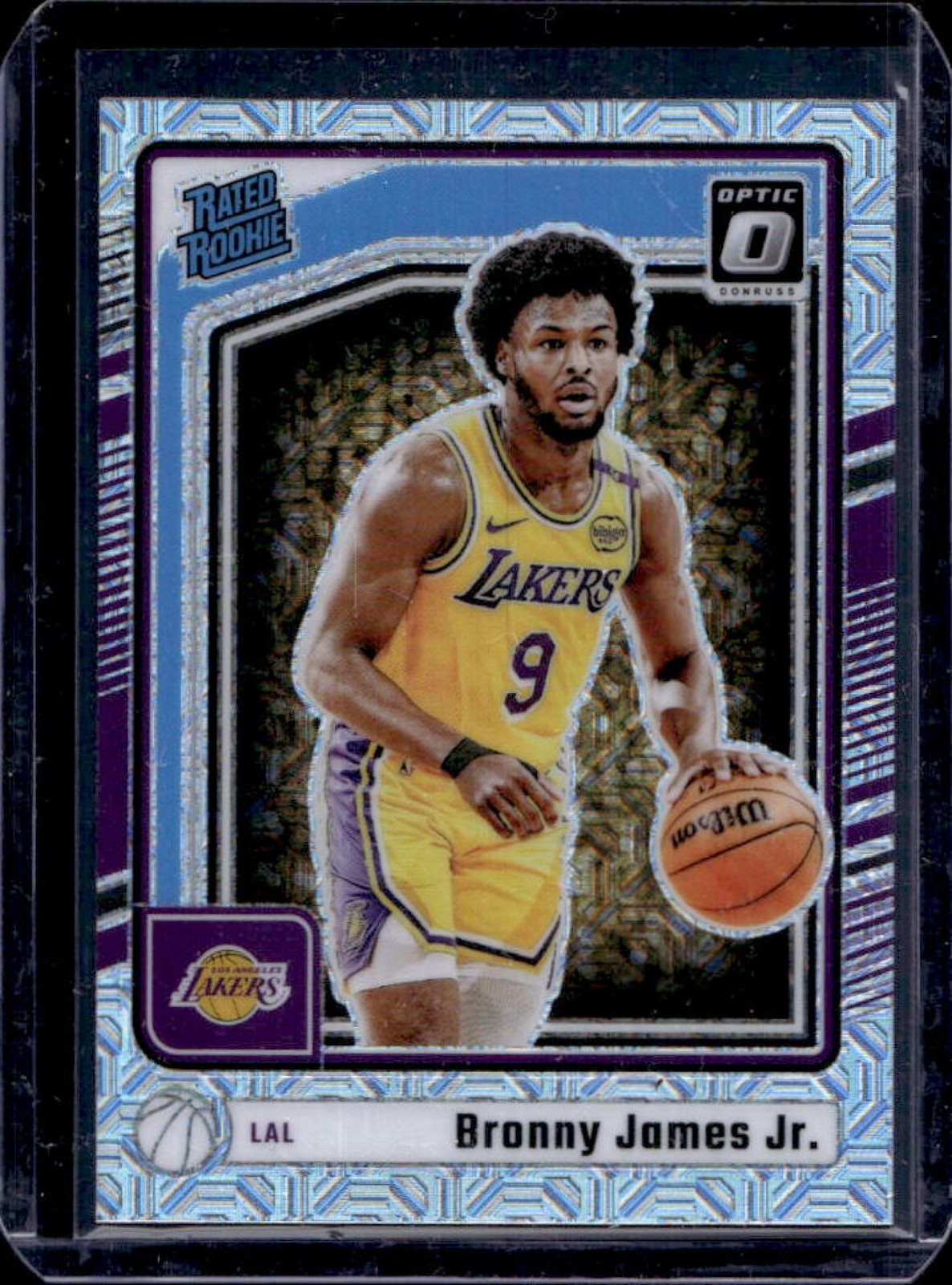 2024-25 Donruss Optic Bronny James Jr. Rated Rookie Choice RC #282 Lakers