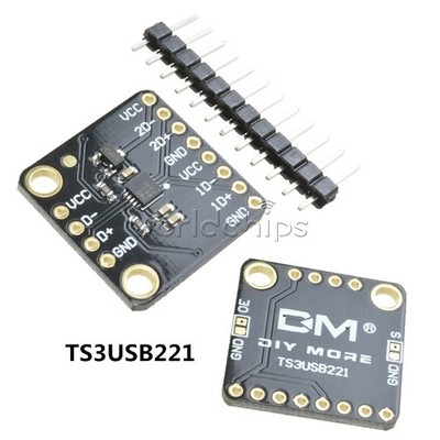 High-Speed USB 2.0 TS3USB221 Multiplexer To Demultiplexer Single Enable Switch #