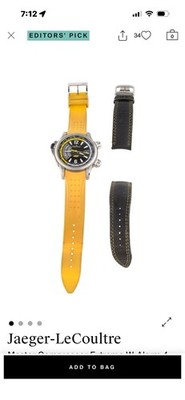 Jaeger-LeCoultre Master Compressor Men's Black Watch - Q1778470