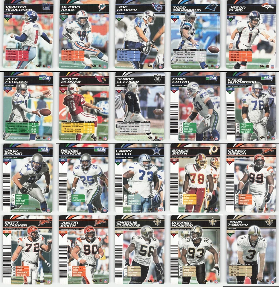 (100) 2002-03 NFL Showdown Lot NFL Football Cards Collection - Image 3 of 4