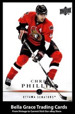 2008-09 Upper Deck Chris Phillips #63 Ottawa Senators NHL Hockey  