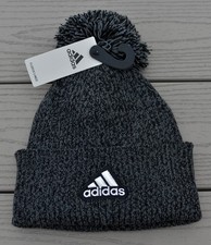 NWT ADIDAS Mens Recon 4 Ballie Pom Fleece Lined Beanie Hat-OSFM Ret 28 ONYX