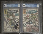 AMAZING SPIDER MAN #298, 299 CGC 9.4 (White Pages) 1st App Venom Mcfarlane Cover