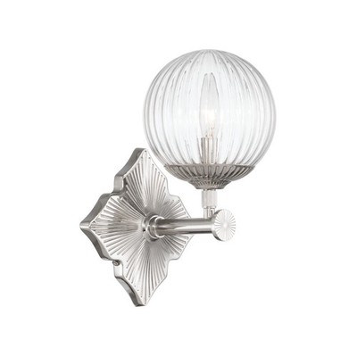 Crystorama Lighting Group ORY-1001 Orly 12'' Tall Wall Sconce - Nickel