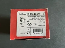 New Wattstopper DW-200-W Dual Tech PIR Wall Switch Occupancy Sensor