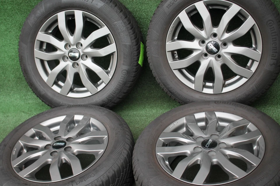 VW Polo 6 AW 2G Fabia 4 PJ Ibiza KJ Audi A1 GB Winterräder 185/65 R15 88T ca.6mm - Bild 3 von 4
