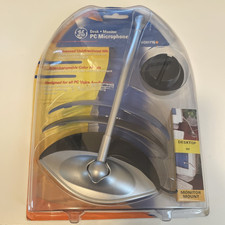 GE Desk Monitor PC Microphone H097716 BRAND NEW Clear Audio, Plug Play